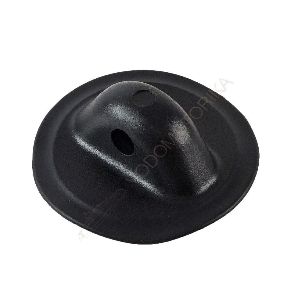 Крепление леера круглое, черное WIDELY