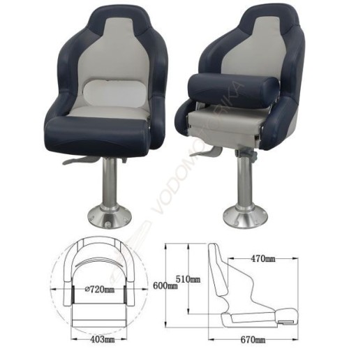 Кресло с болстером «First Mate»