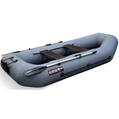 Лодка Хантер 280 T (серый)