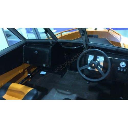 Алюминиевая лодка Trident 450 FISH