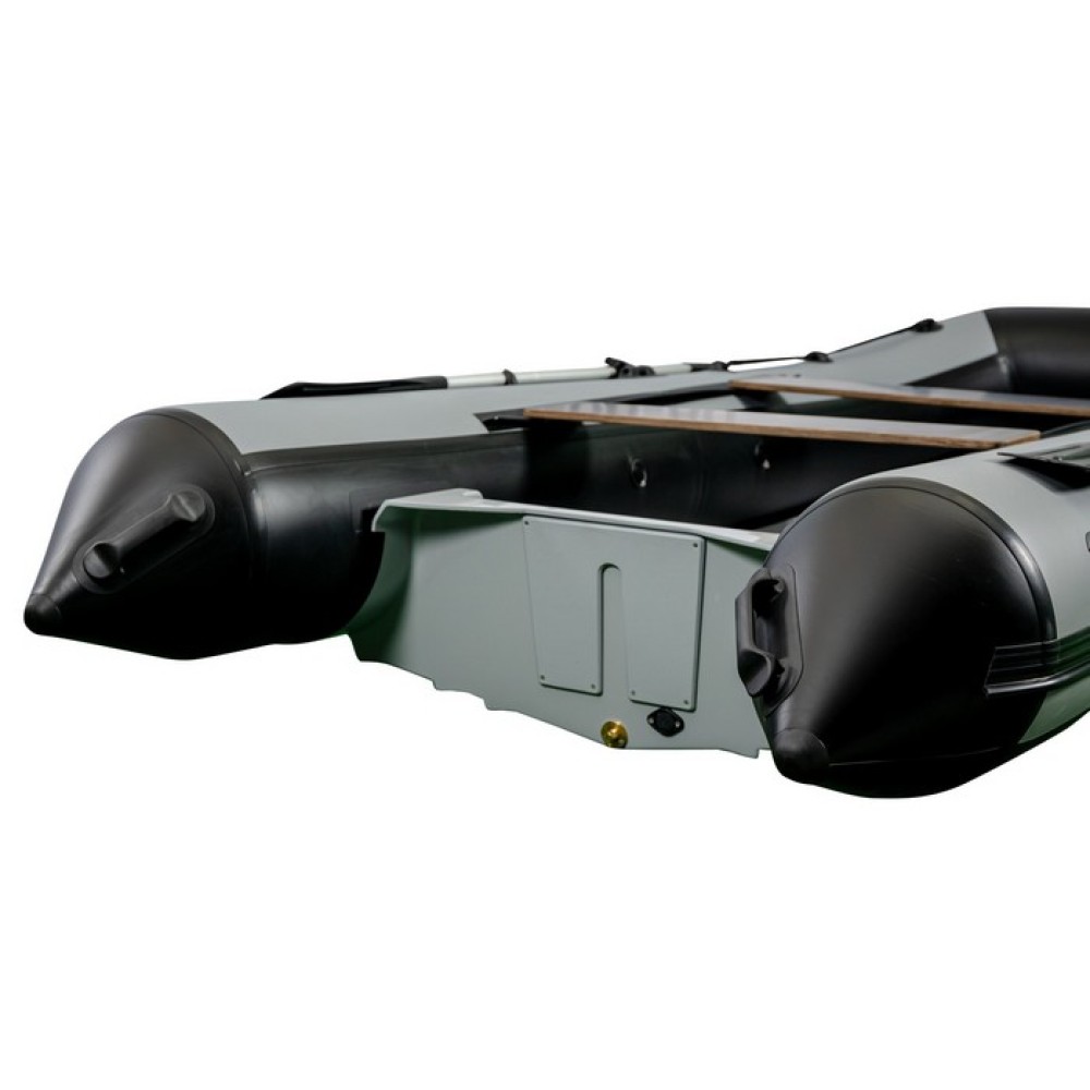 Надувная лодка RIB RiverBoats RB-380 со встроенным рундуком