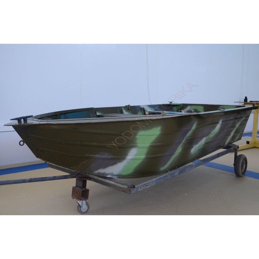 Алюминиевая моторно-гребная лодка Охотник 290