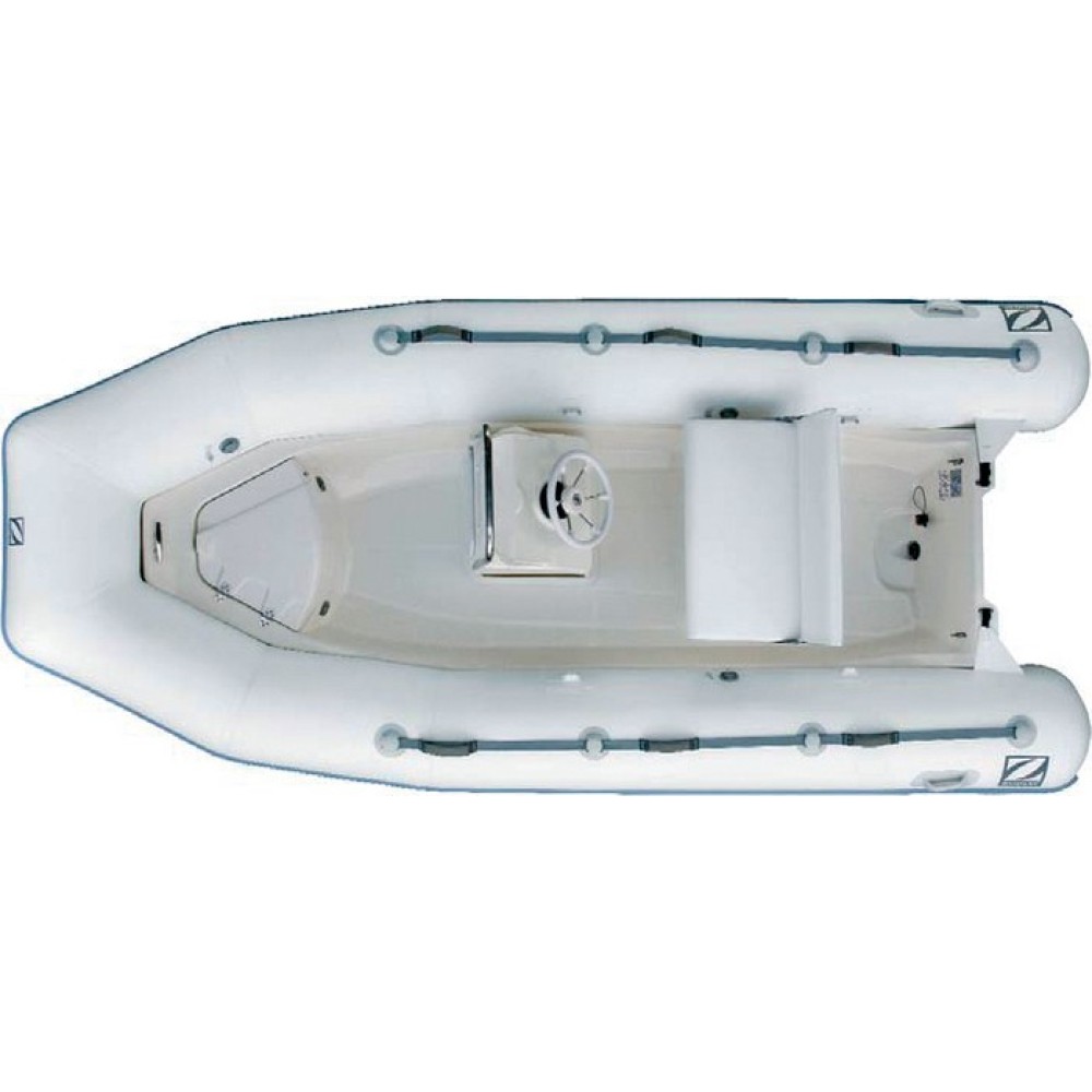 Лодка надувная ZODIAC Cadet 260 RIB NEO хайпалон-неопрен ( бело-серый )