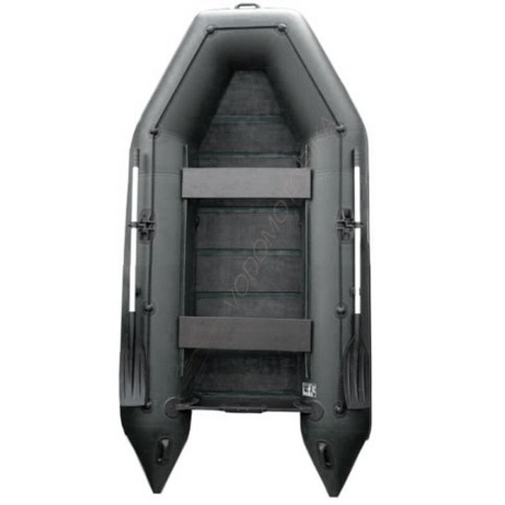 Лодка надувная НЕПТУН с килем КМ-300 Д ( серая )