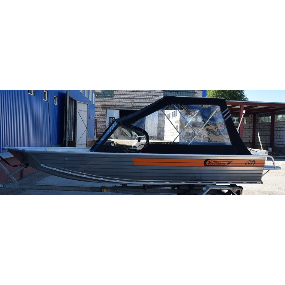 Алюминиевая лодка Wellboat 47 МDC