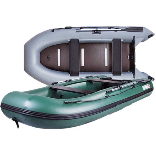 Лодка надувная YUKONA 360TSE (F) (с килем) -с фанерным полом ( серый )