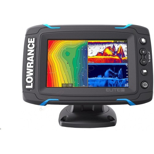 Эхолот Lowrance Elite-5Ti MidHighDownScan 000-12421-001 или 000-14368-001