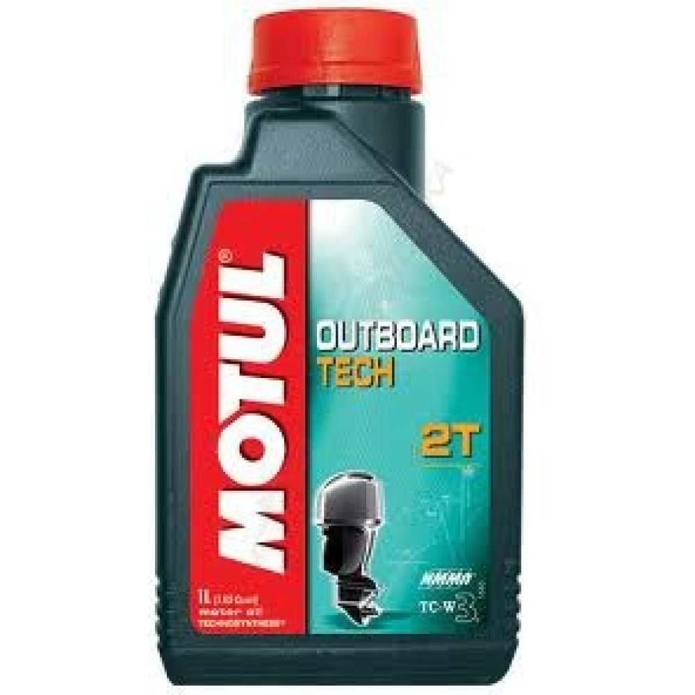 Моторное масло для 2-х тактных двигателей MOTUL OUTBOARD TECH 2T (1 л)