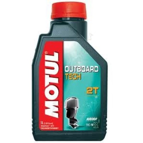 Моторное масло для 2-х тактных двигателей MOTUL OUTBOARD TECH 2T (1 л)