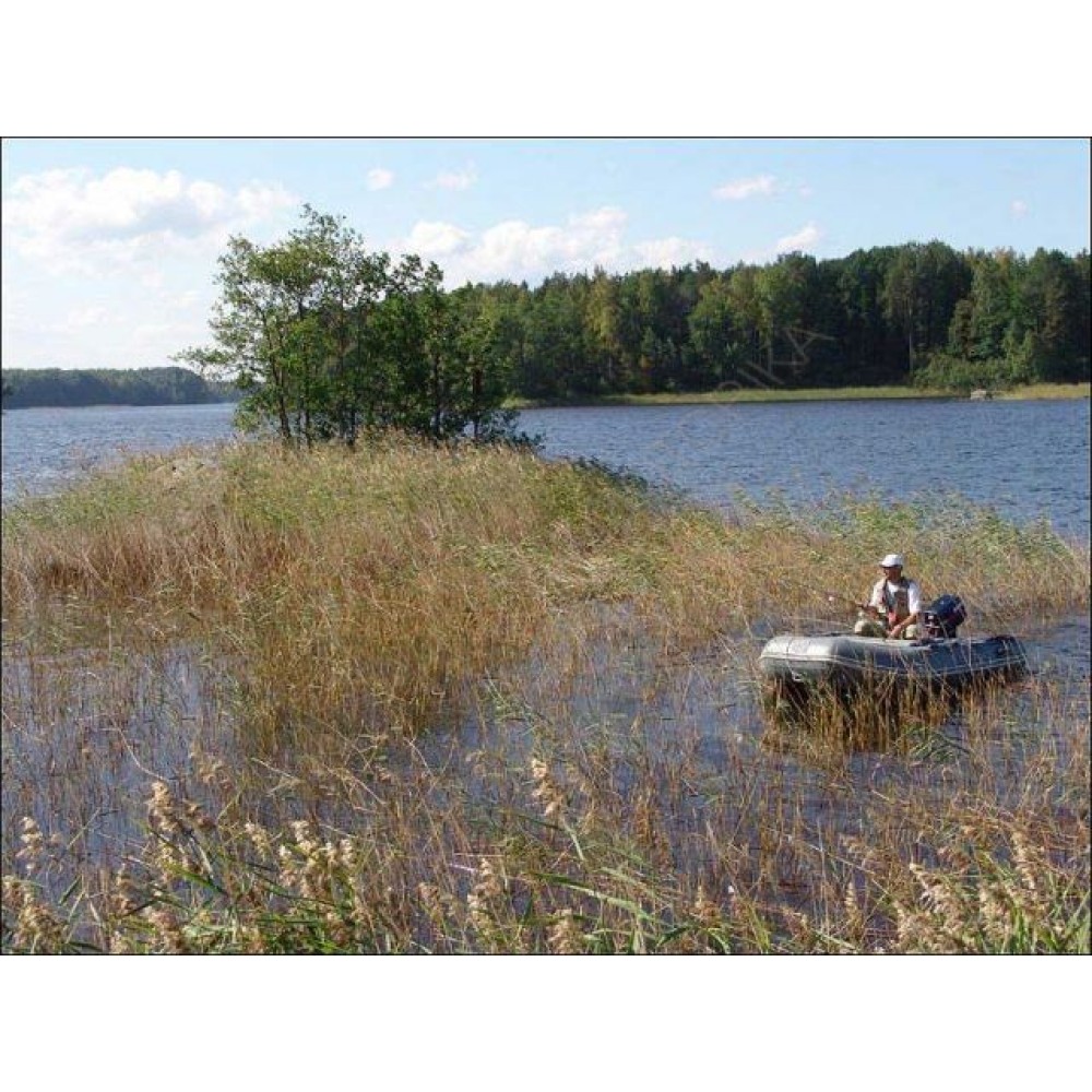 Лодка надувная SILVERADO AIR DECK 31А dark grey