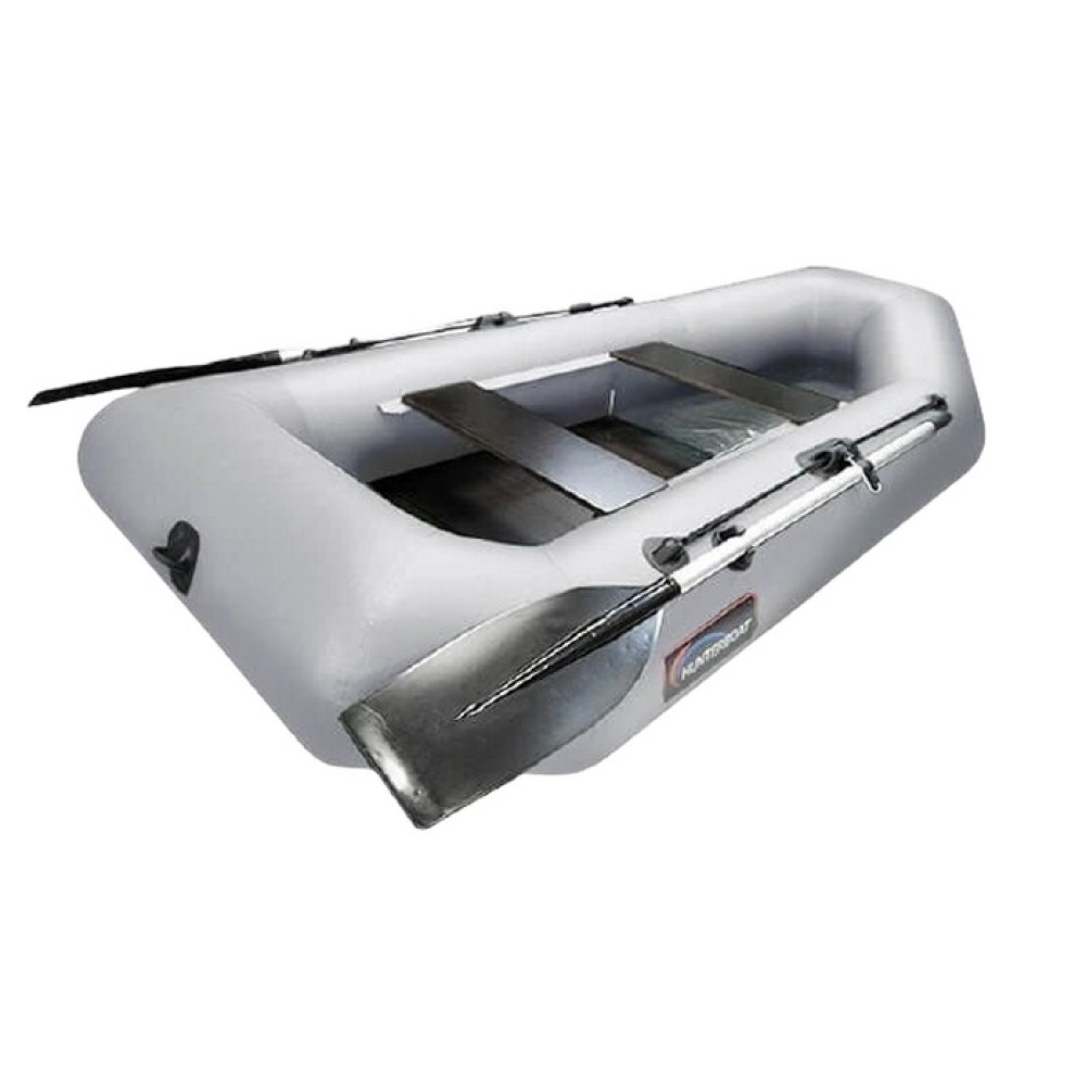 Гребная лодка Хантер 250M (серый)