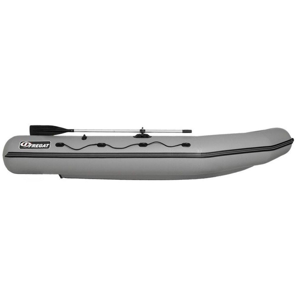 Надувная лодка Фрегат 370 Pro серая