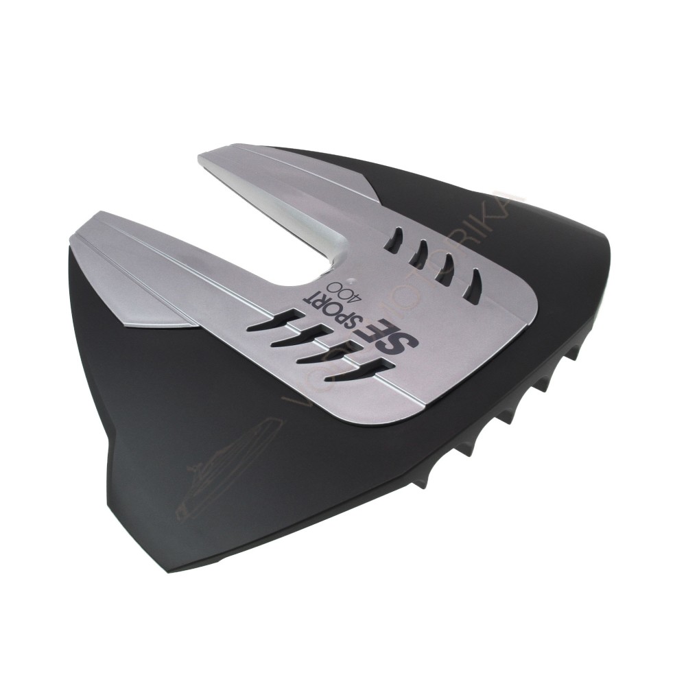 Гидрокрыло для подвесного лодочного мотора до 300 л.с. черное, установка без сверления антикавитационной плиты