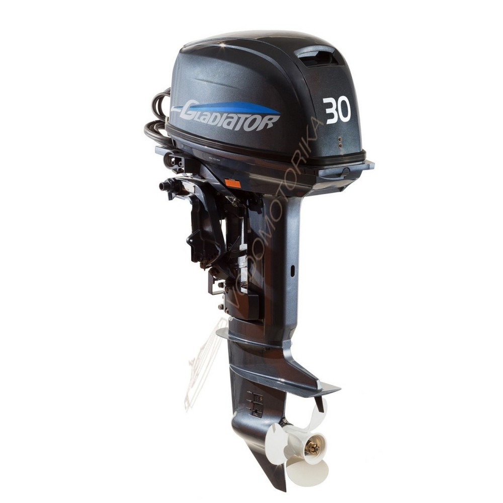 Лодочный мотор GLADIATOR G30FES (дист) 30 л.с. двухтактный