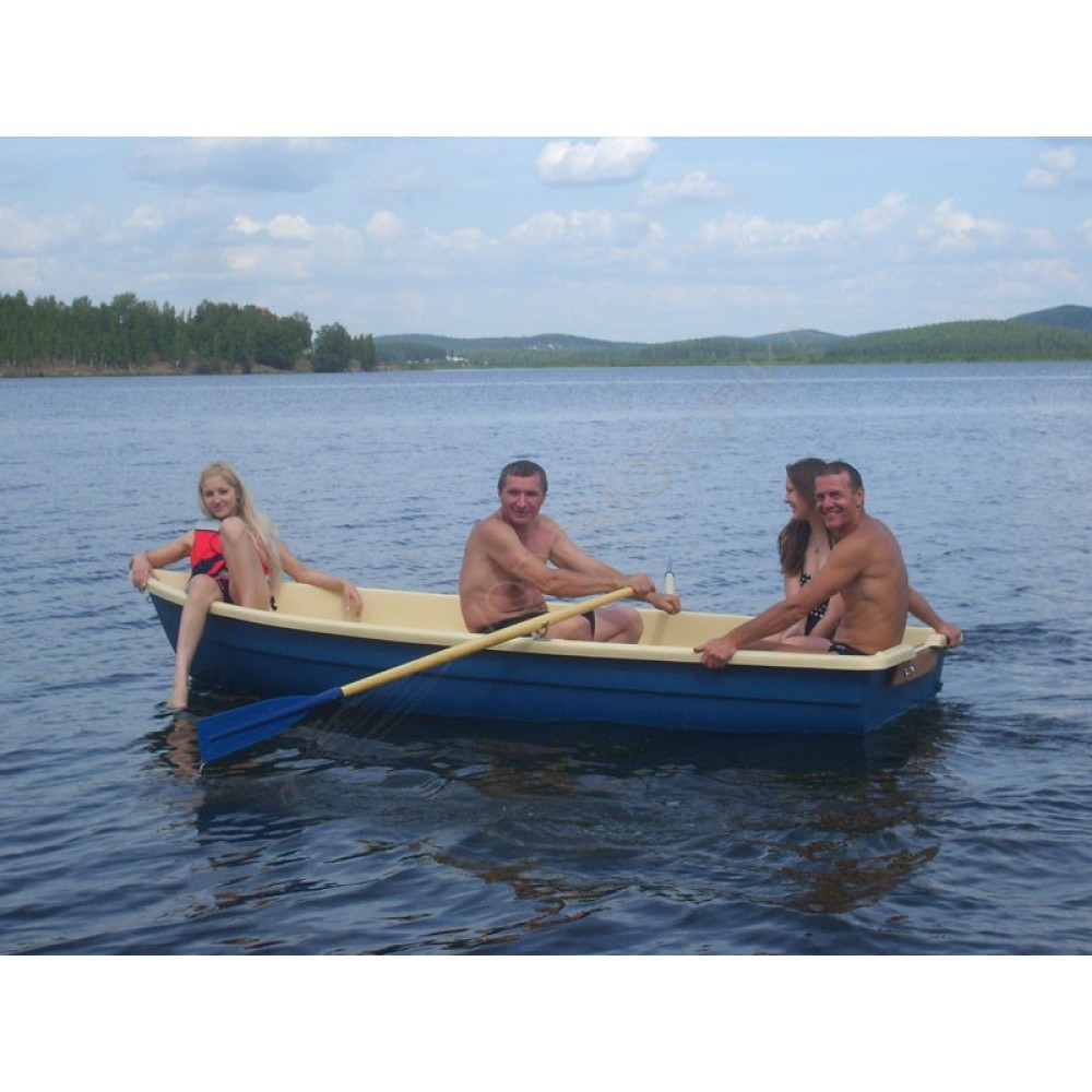 Стеклопластиковая лодка Тортилла-4 с Рундуками