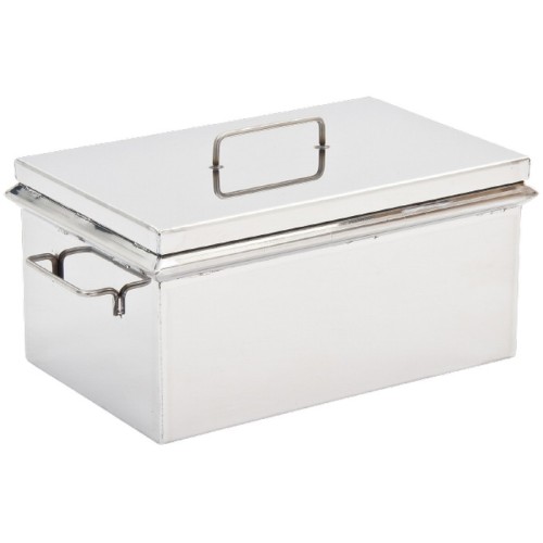 Коптильня ПРЕСТИЖ 500х200х200 ( нержавейка aisi 304 - 2 мм ) с обвязкой