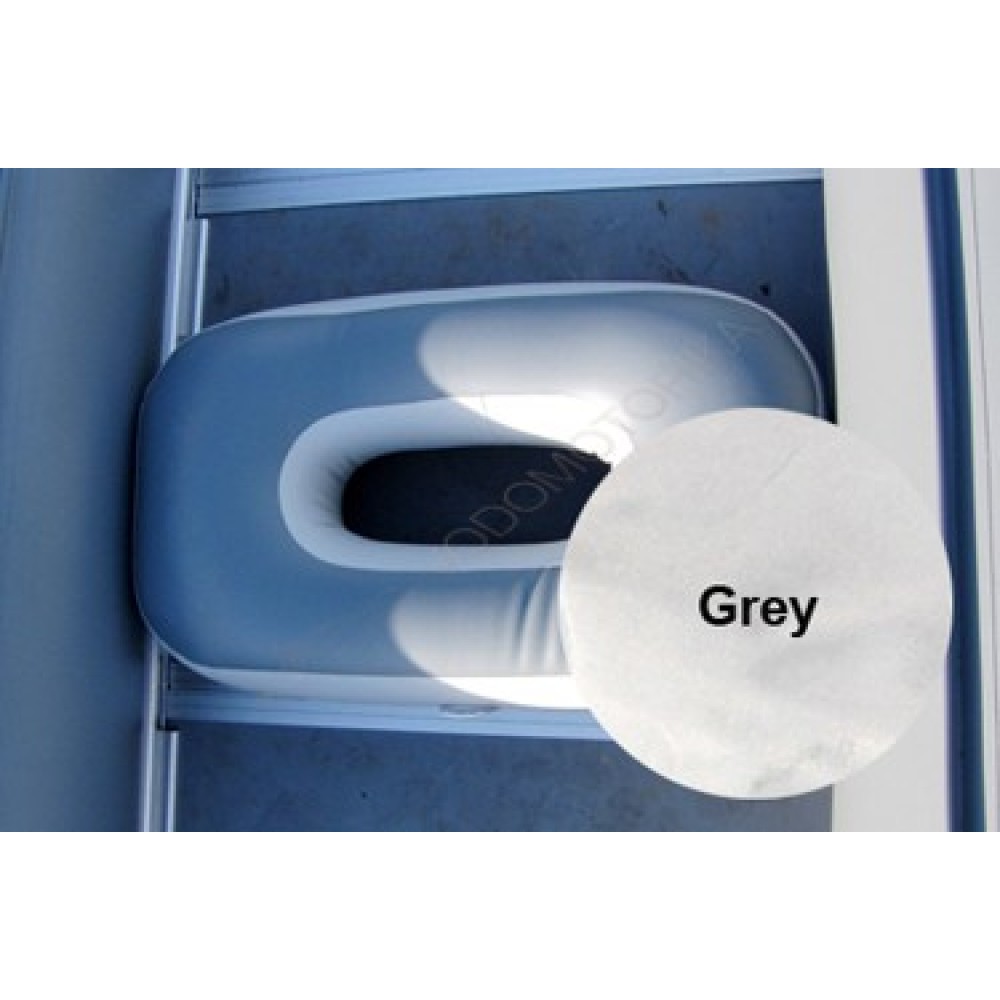 Сиденье надувное Badger Овал 74х44х20 см Grey