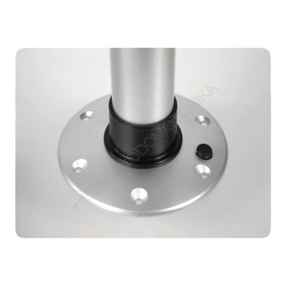 Стойка столешницы 675 мм вкручивается в основание, анодированный алюминий