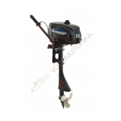 Лодочный мотор GLADIATOR G3.5FHCS 3.5 л.с. двухтактный