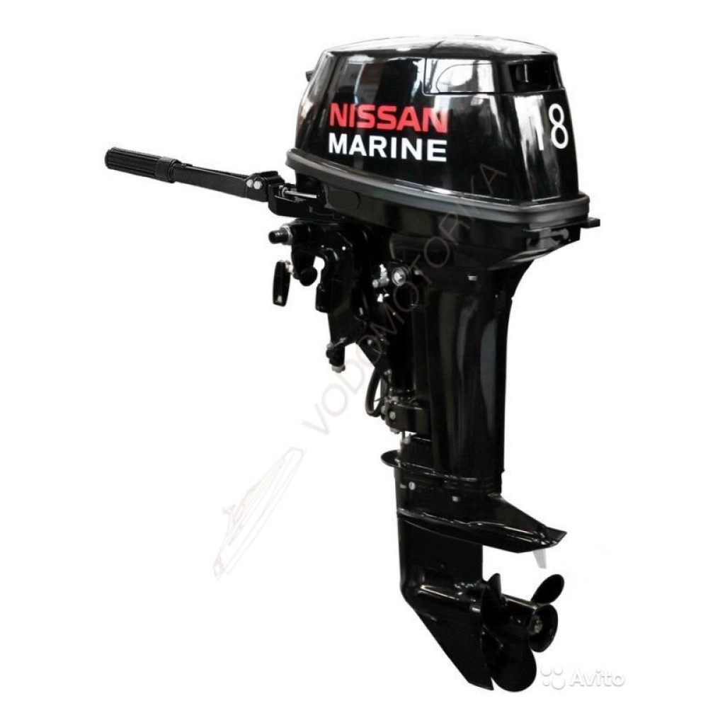 Лодочный мотор NISSAN MARINE NS 18 E2 1 18 л.с. двухтактный