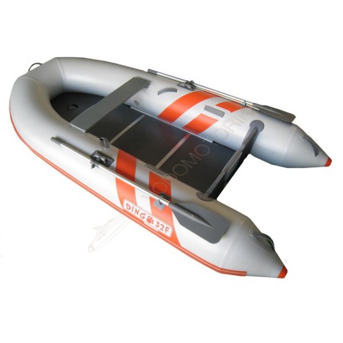 Лодка надувная DINGO 27R красно - серый