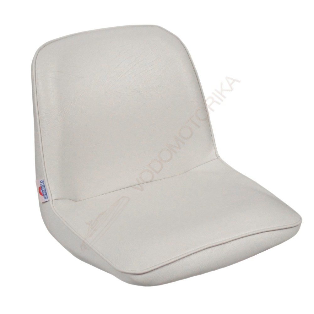 Кресло FIRST MATE мягкое, материал белый винил (1001006C)