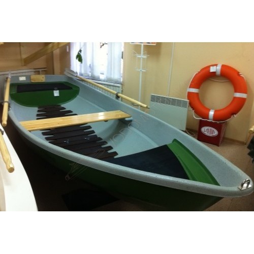 Пластиковая моторно-гребная лодка Шарк-408