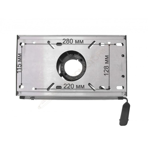 Крепление сиденья к стойке 73 мм "газлифт", используется с креслами 1061420990, 1070200010, 1060410C, 073958