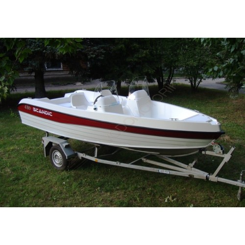 Алюминиевый катер SCANDIC HAVET 480 AL (белый)