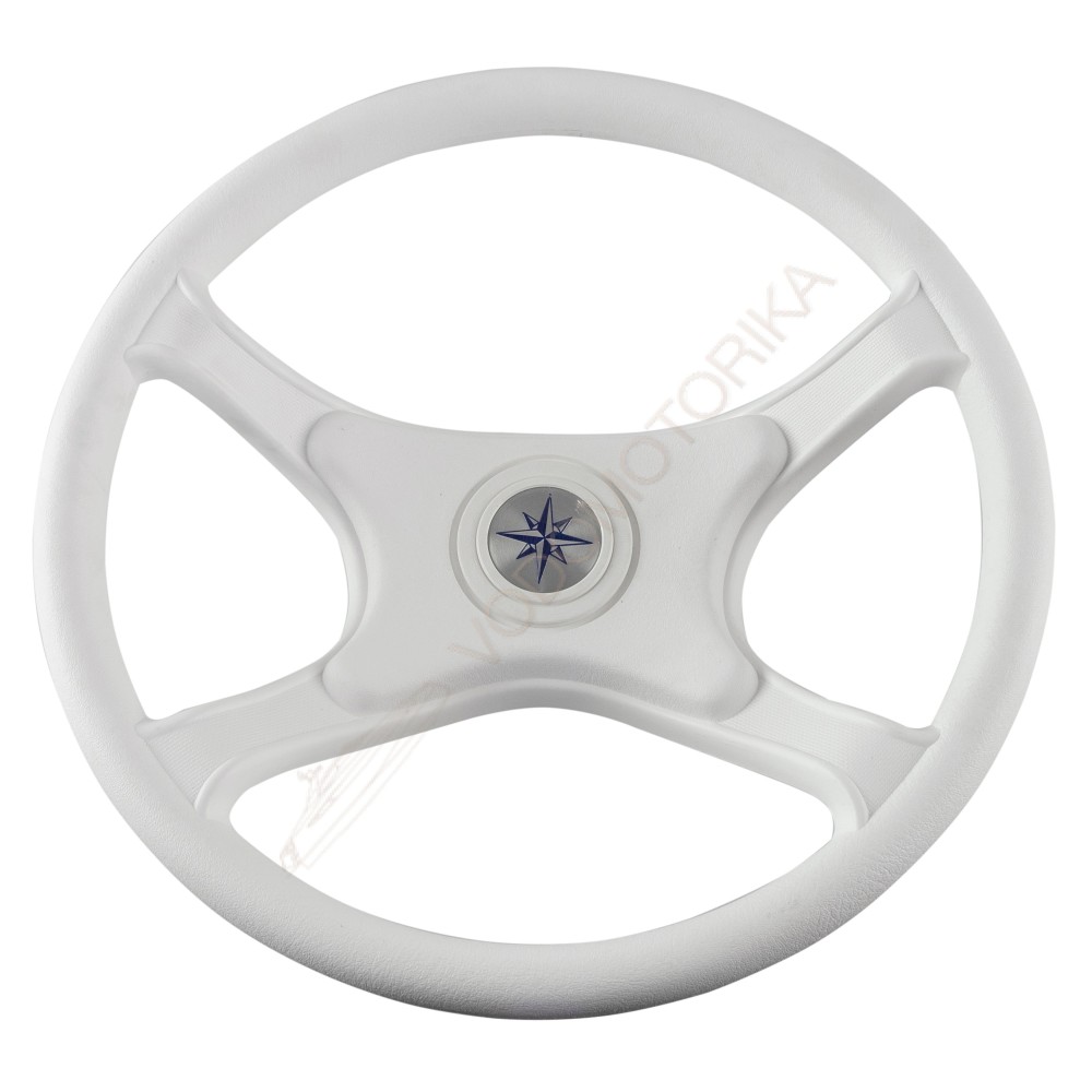 Рулевое колесо LAGUNA белый обод и спицы д. 335 мм Volanti Luisi