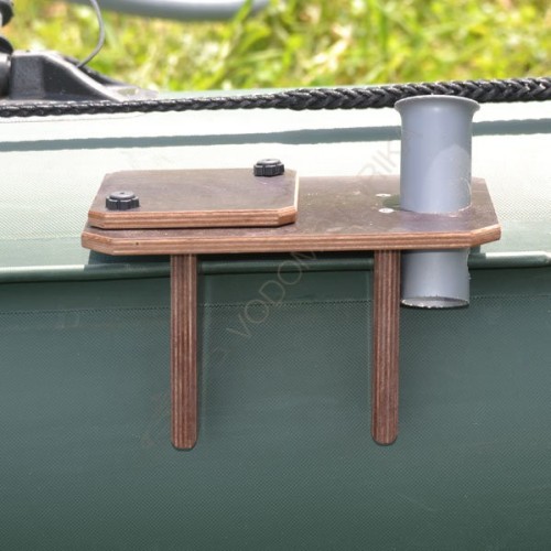 Столик для эхолота с держателем спиннинга №6