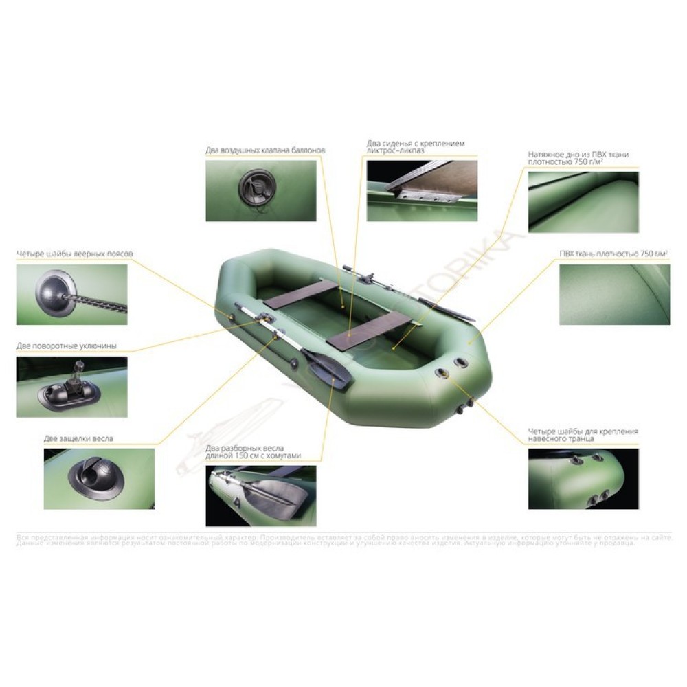 Надувная лодка Аква-Мастер 260