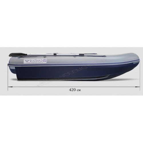 Двухкорпусная надувная лодка Флагман DK 420 Jet