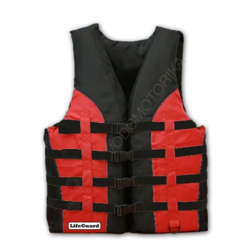 Спасательный жилет LIFEGUARD SPORT XXXL (красно-черный)