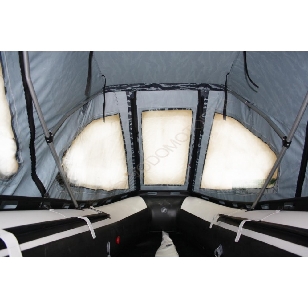 Тент кабриолет X-River для лодок Agent 365-385, Grace 340-360-380