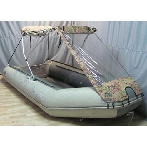 Тент-трансформер для лодки ПВХ 320-355