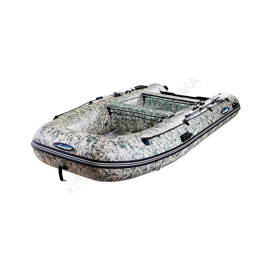 Надувная лодка GLADIATOR Heavy Duty HD 430 AL CAMO