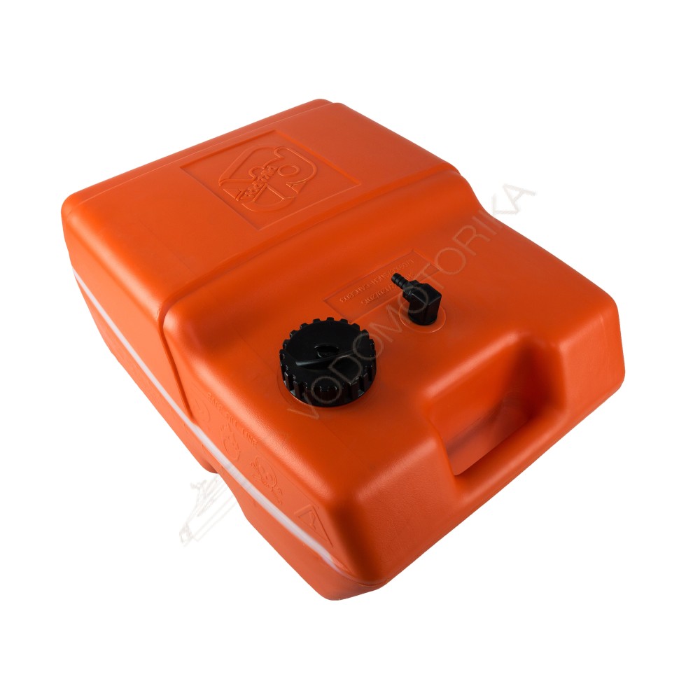 Бак топливный переносной без указателя уровня в комплекте с переходником "елочка", 29 л