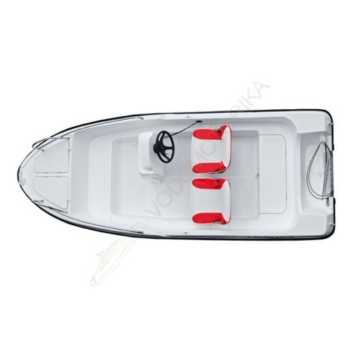 Лодка стеклопластиковая LAKER T410 Console (цветной)