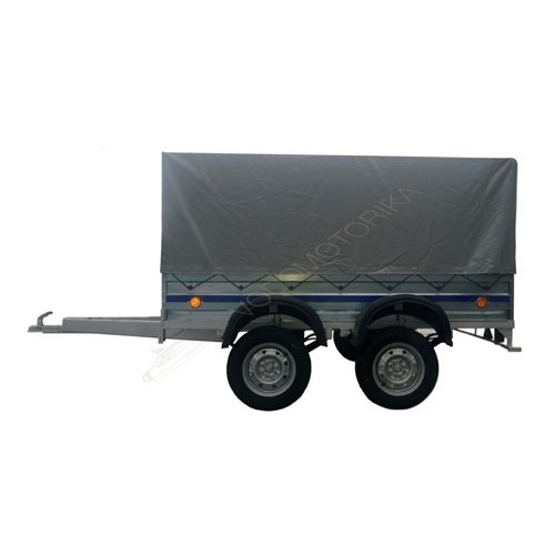Прицеп Престиж 7135 2.56х1.57 высокий тент 1.1 м ( двухосный )