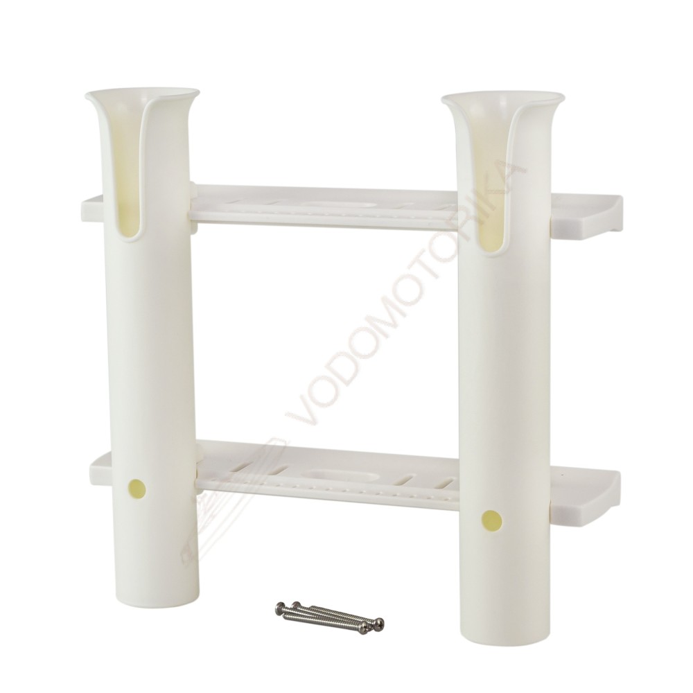 Подставка под удочку 2 стакана, белая CFRS701P2W