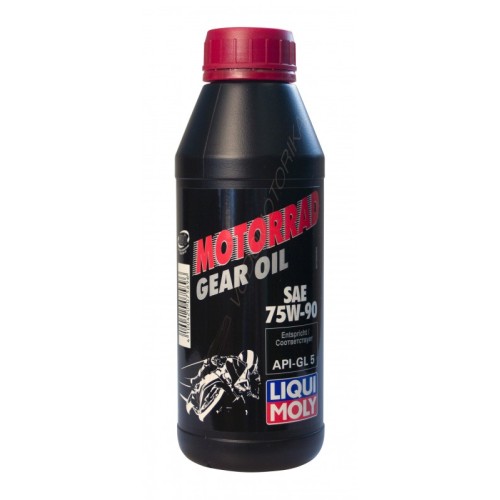 Масло LIQUI MOLY трансмиссионное мотоциклетное синт. MOTORRAD GEAR OIL 75W-90 (0.5л)