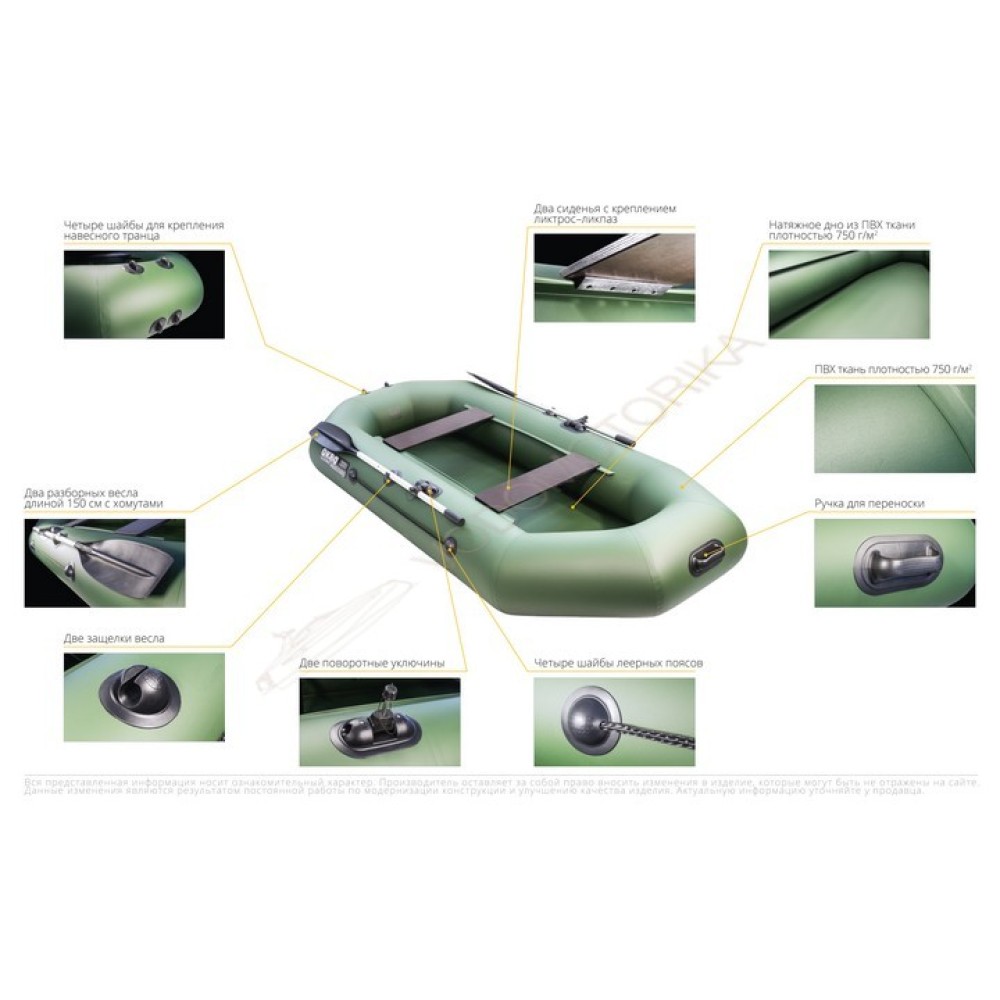 Надувная лодка Аква-Мастер 260