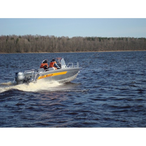 Алюминиевая лодка Wellboat 51 DC