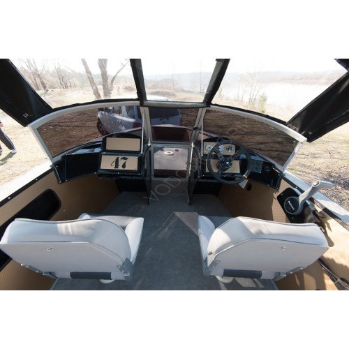 Алюминиевая моторно-гребная лодка RIVERCRAFT RC 47 Touring