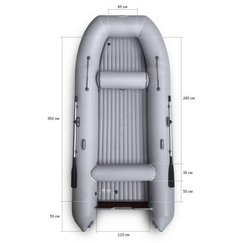 Надувной катамаран Ротан 460