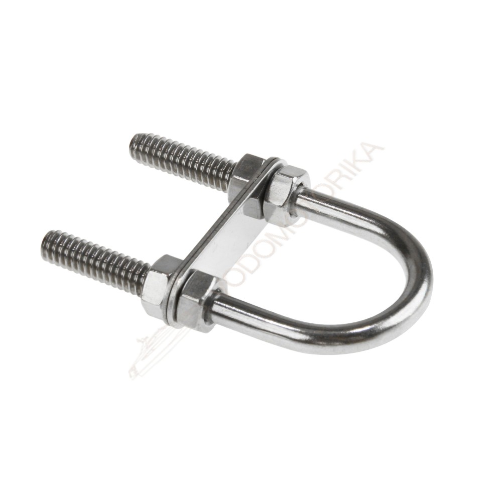 Рым-болт U-образный D6.3 мм, Lрез. 32 мм