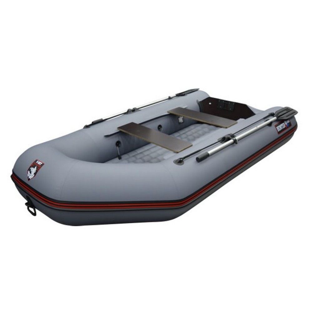 Лодка Хантер 290 ЛН (серый)