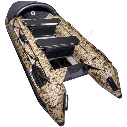 Лодка надувная SMarine SDP-420 Max алюминиевый пол (камуфляж)