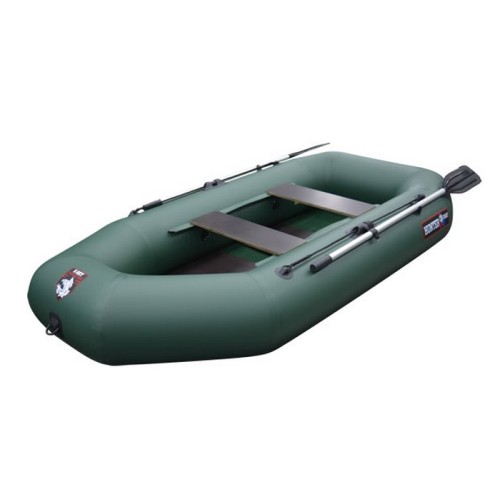 Гребная лодка ПВХ Хантер 250МЛ (зеленый)